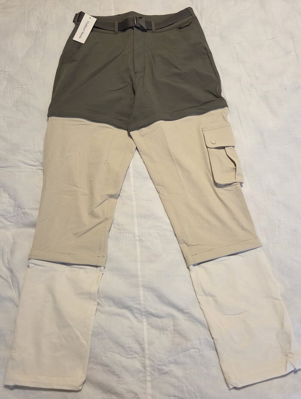 NWT Outdoor Voices Zip-Off RecTrek Pants S - Picture 5 of 10